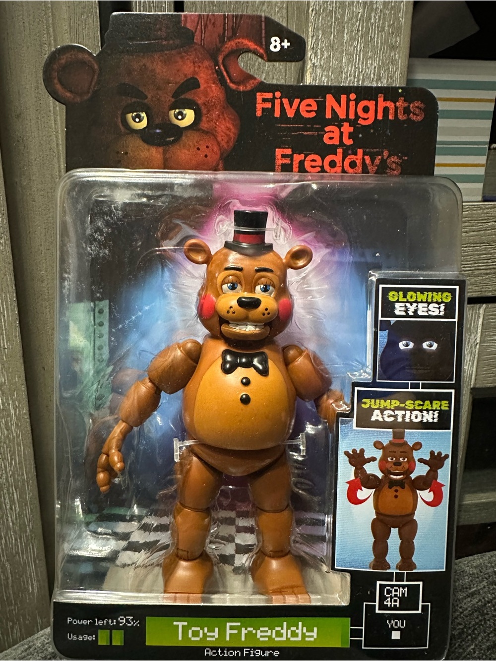 Toy Freddy Action Figure - Brown